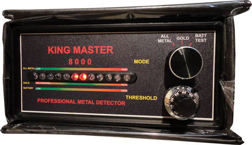دستگاه فلزیاب King Master 8000